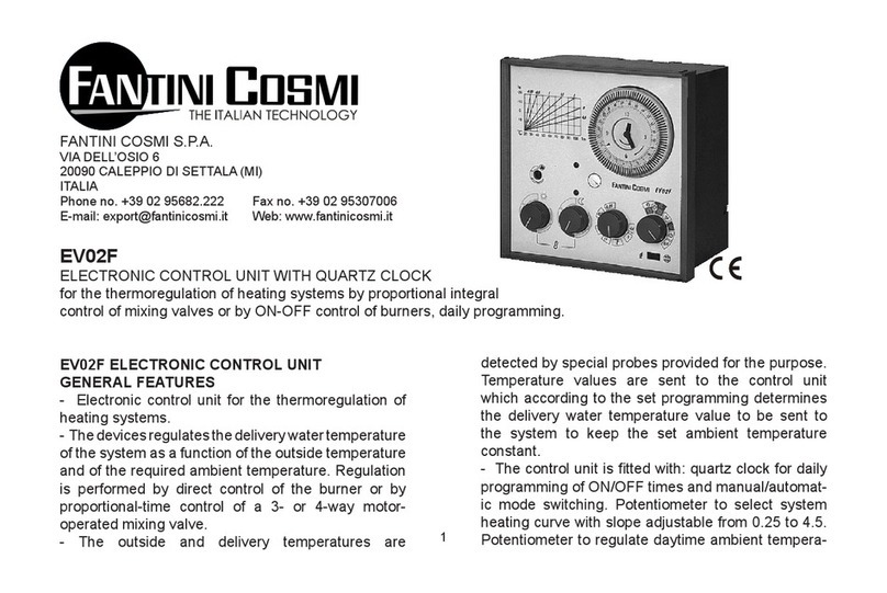 Fantini Cosmi EV02F User manual