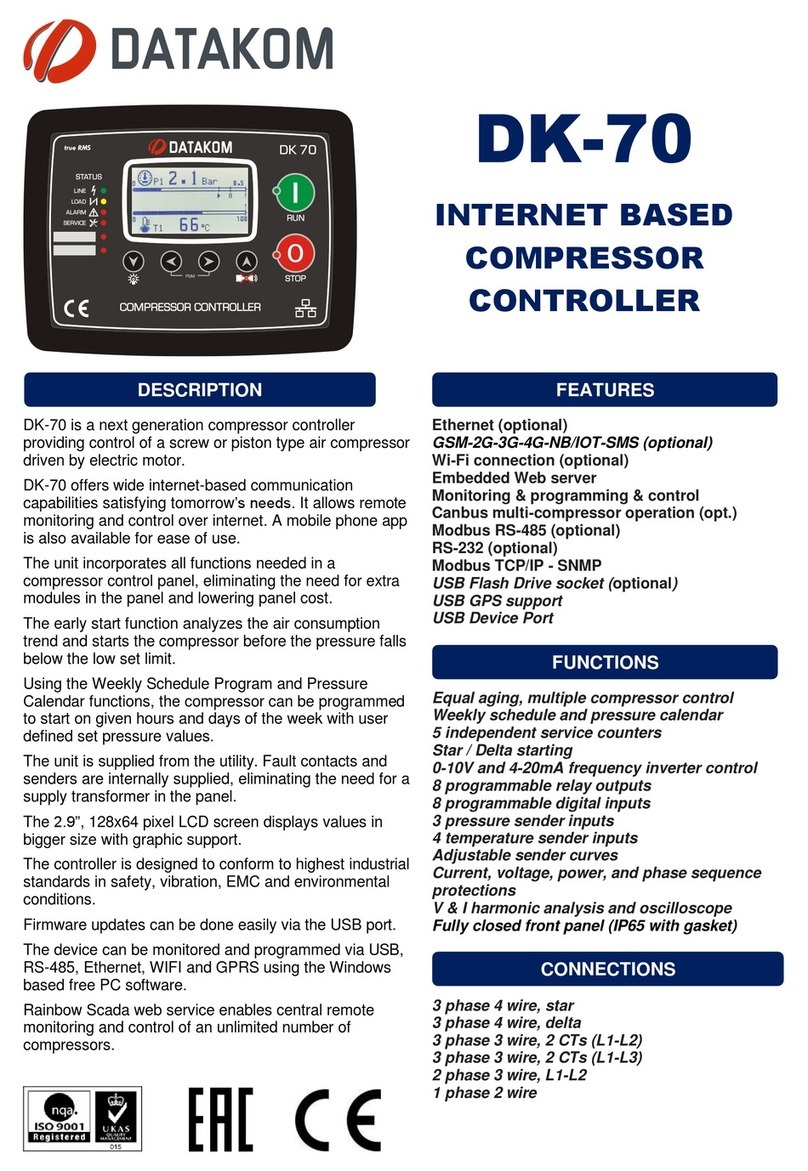 Datakom DK-70 manual