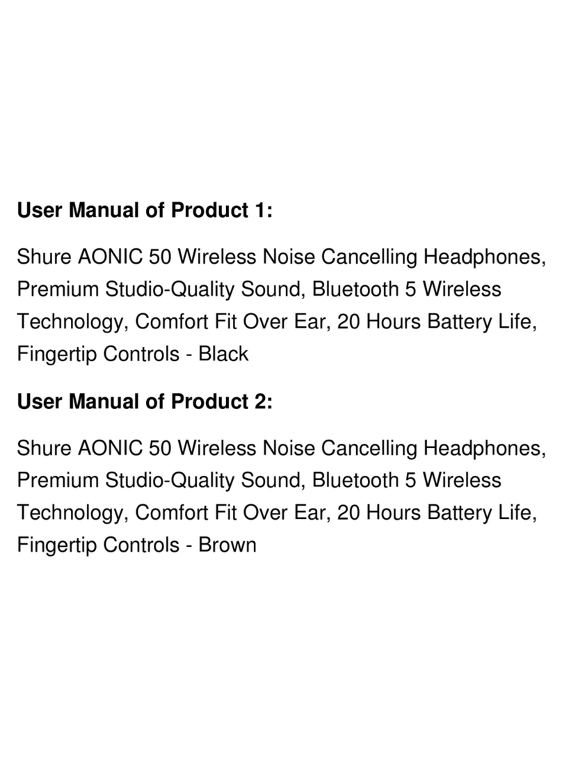 Shure AONIC 50 manual