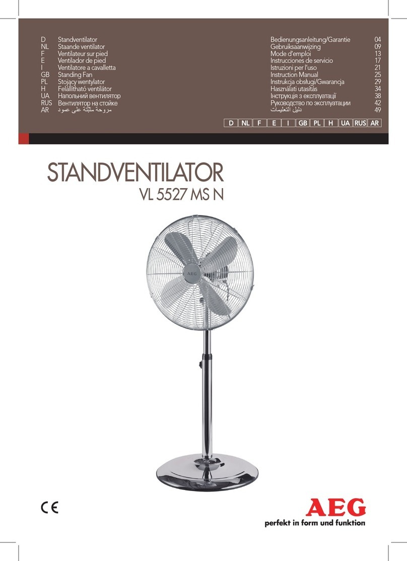 AEG VL 5527 MS User manual