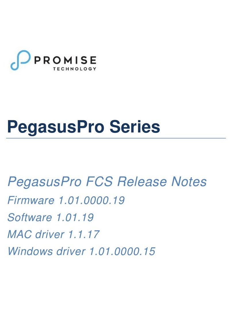 Promise PegasusPro Series manual