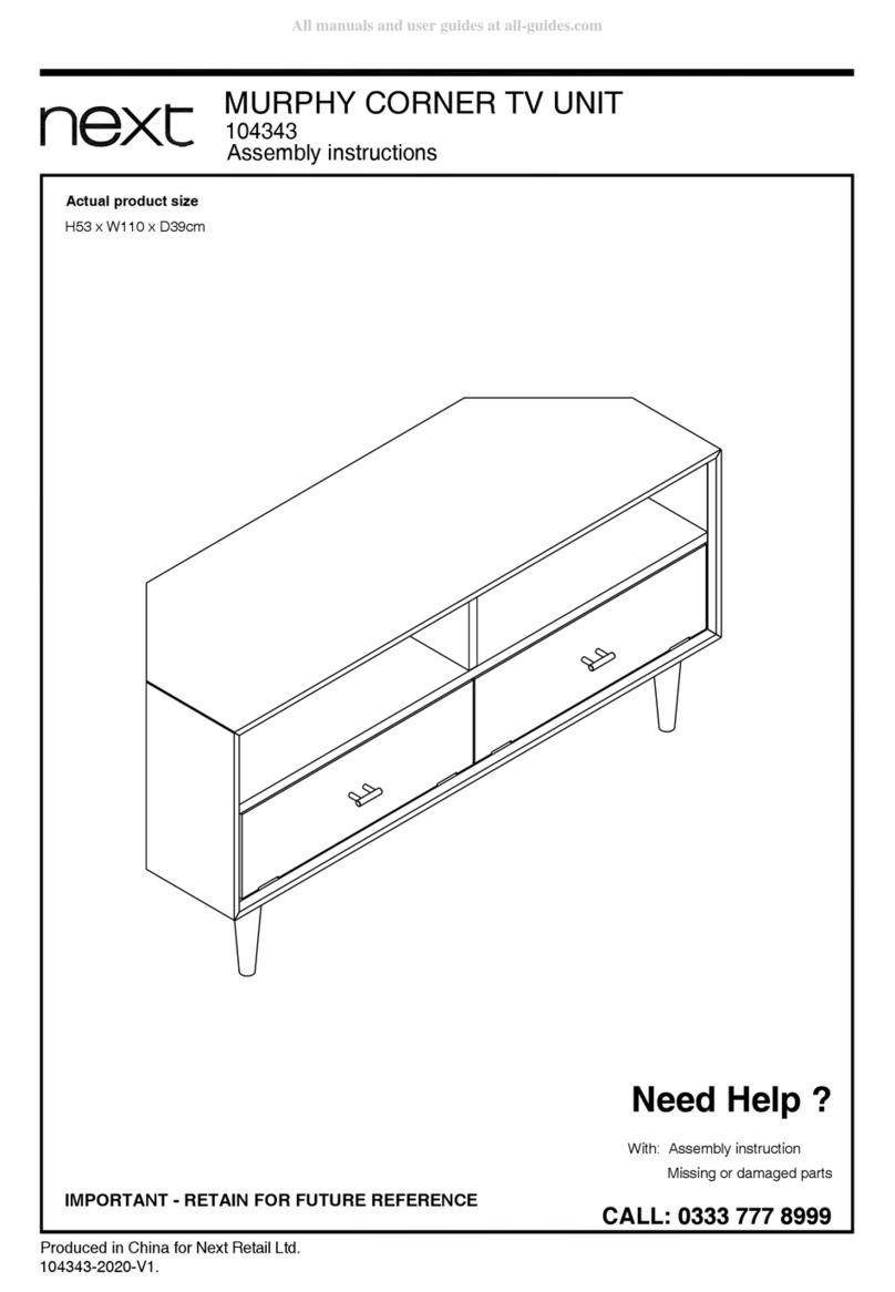 Next MURPHY 104343 Assembly instructions