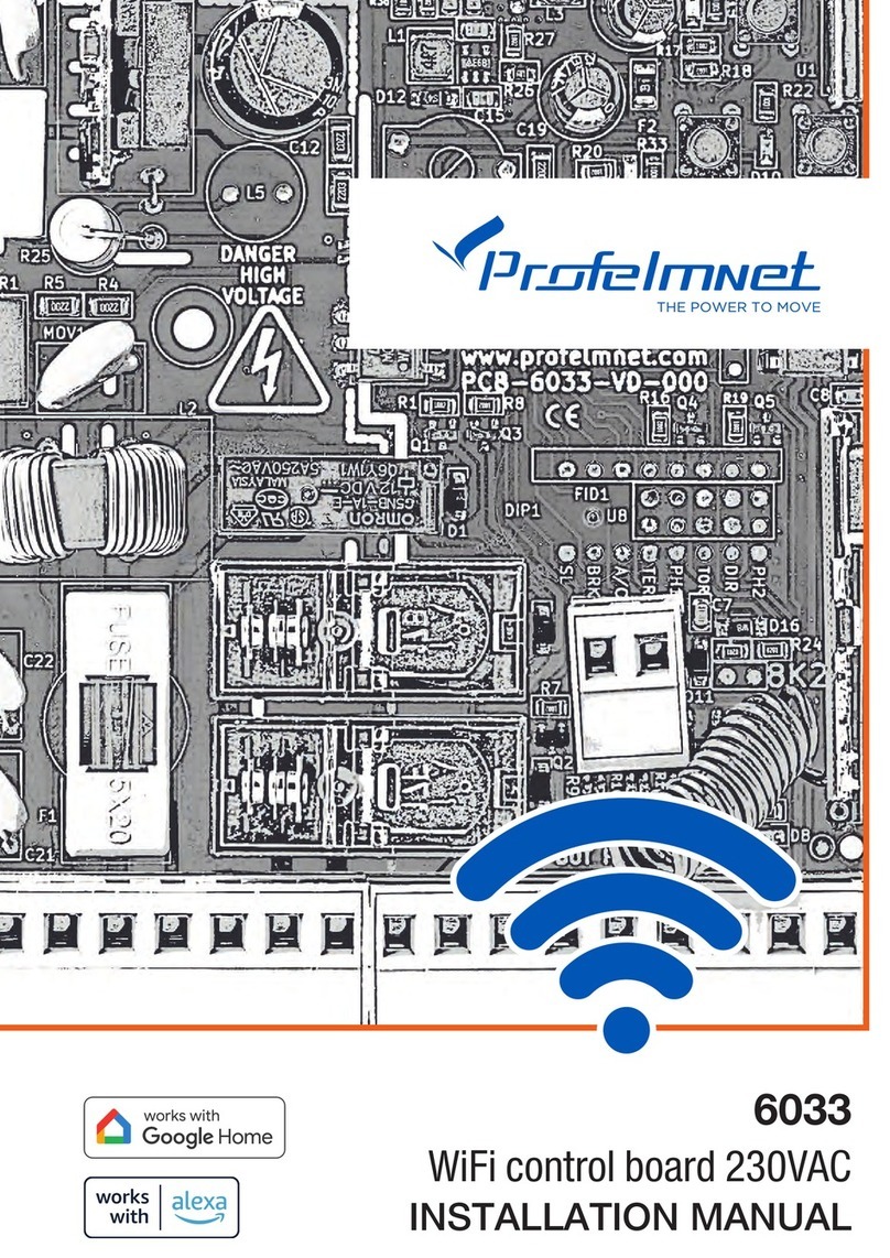 Profelmnet 6033 installation manual