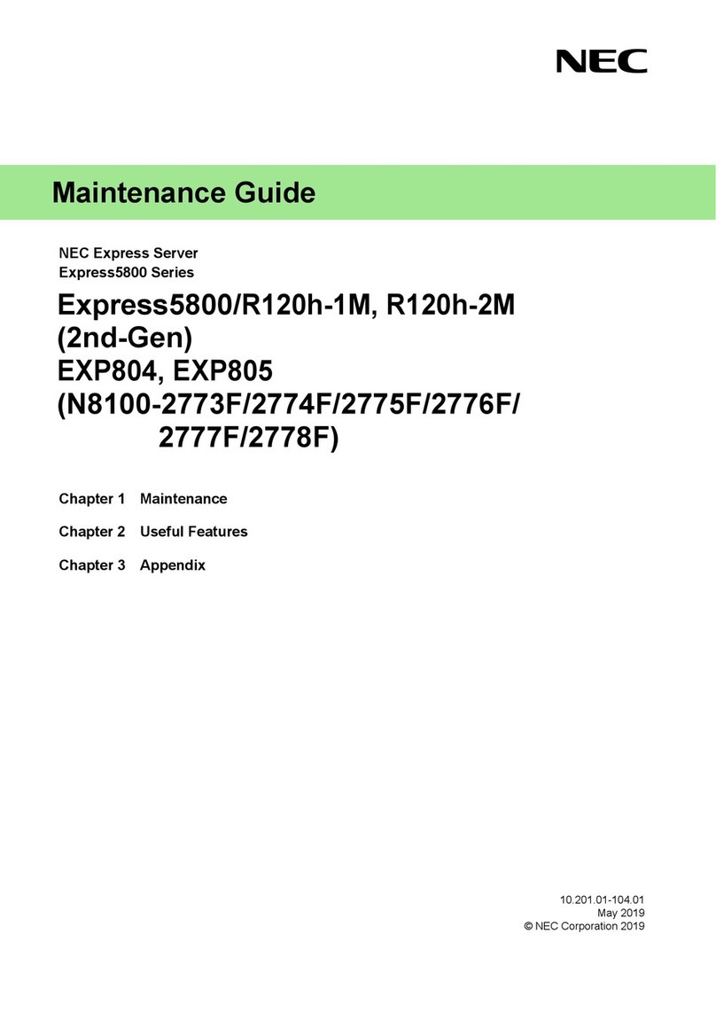 NEC N8100-2773F Maintenance Guide