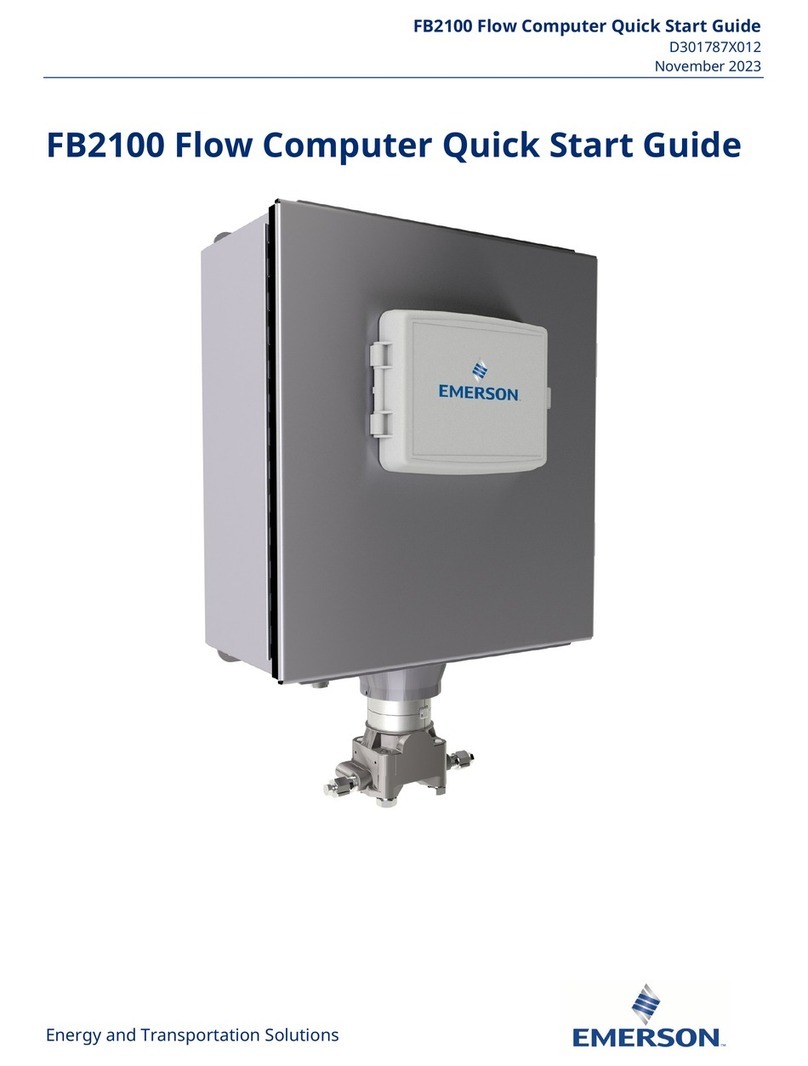 Emerson FB2100 quick start guide