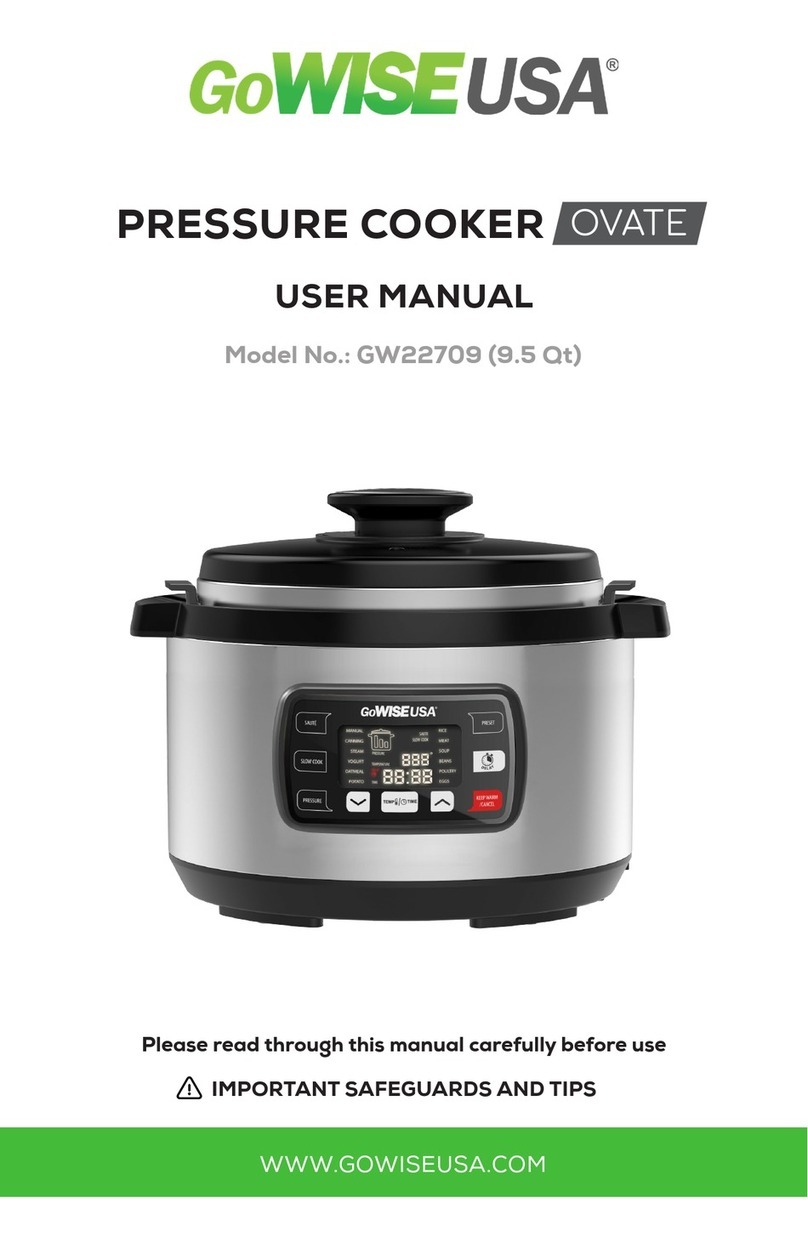 GoWISE USA OVATE GW22709 user manual