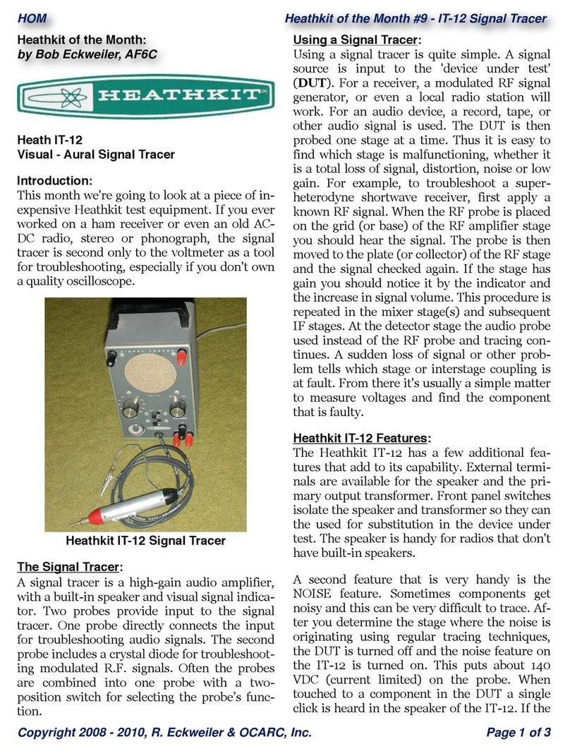 Heathkit IT-12 User manual