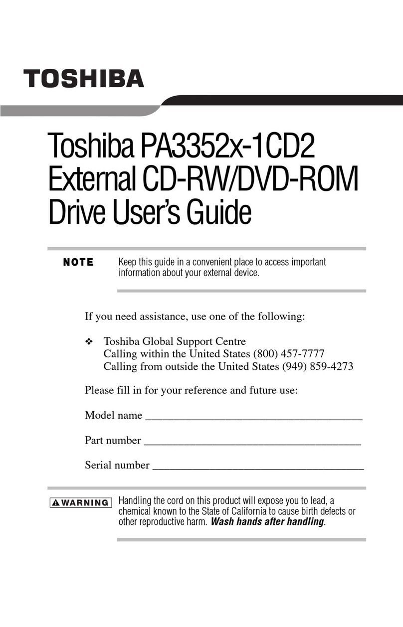 Toshiba PA3352 1CD2 Series user guide