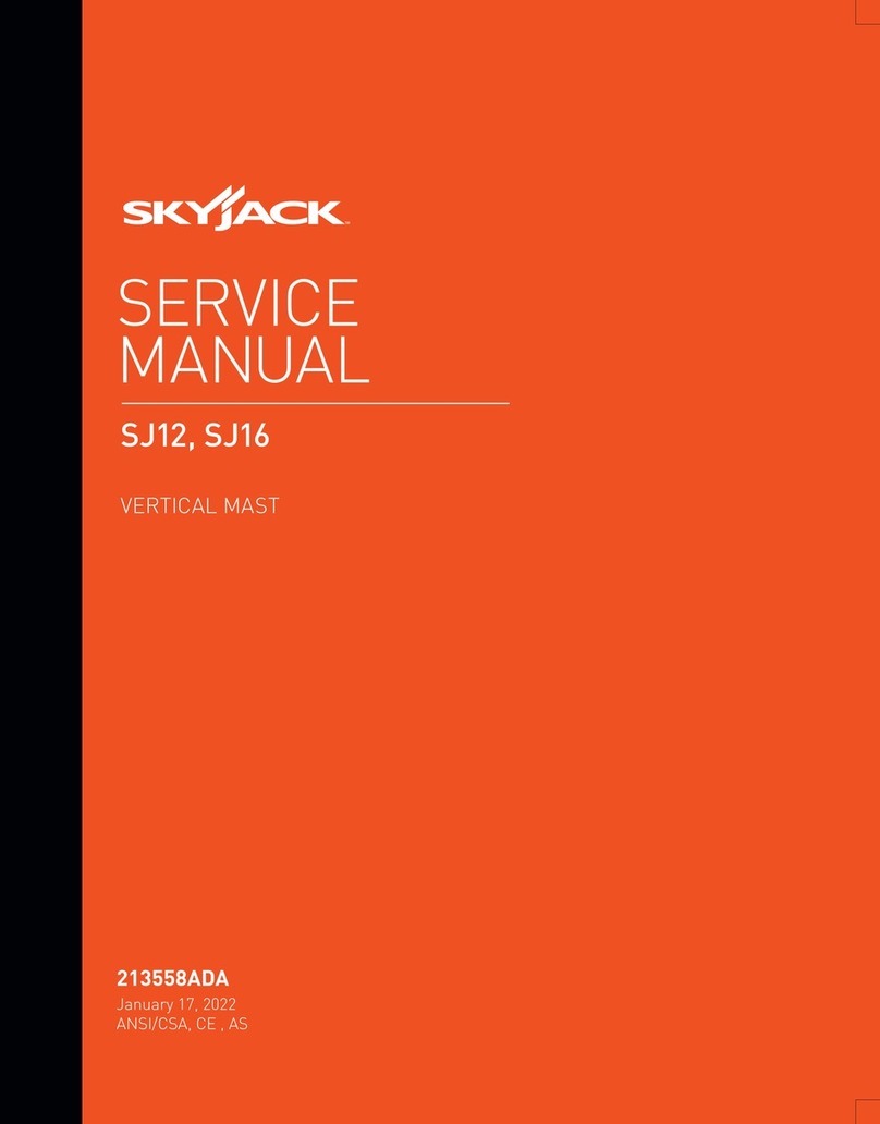 Skyjack SJ12 User manual