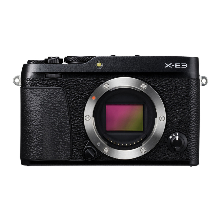 FujiFilm X-E3 user manual