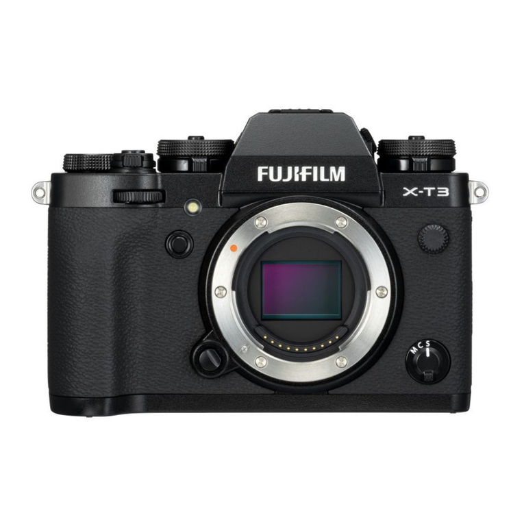 FujiFilm X-T3 user manual