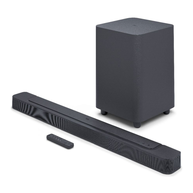 JBL Harman BAR 500 user manual