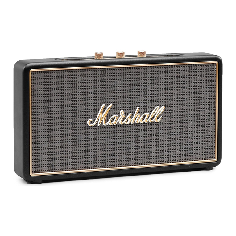 Marshall Amplification Stockwell User manual