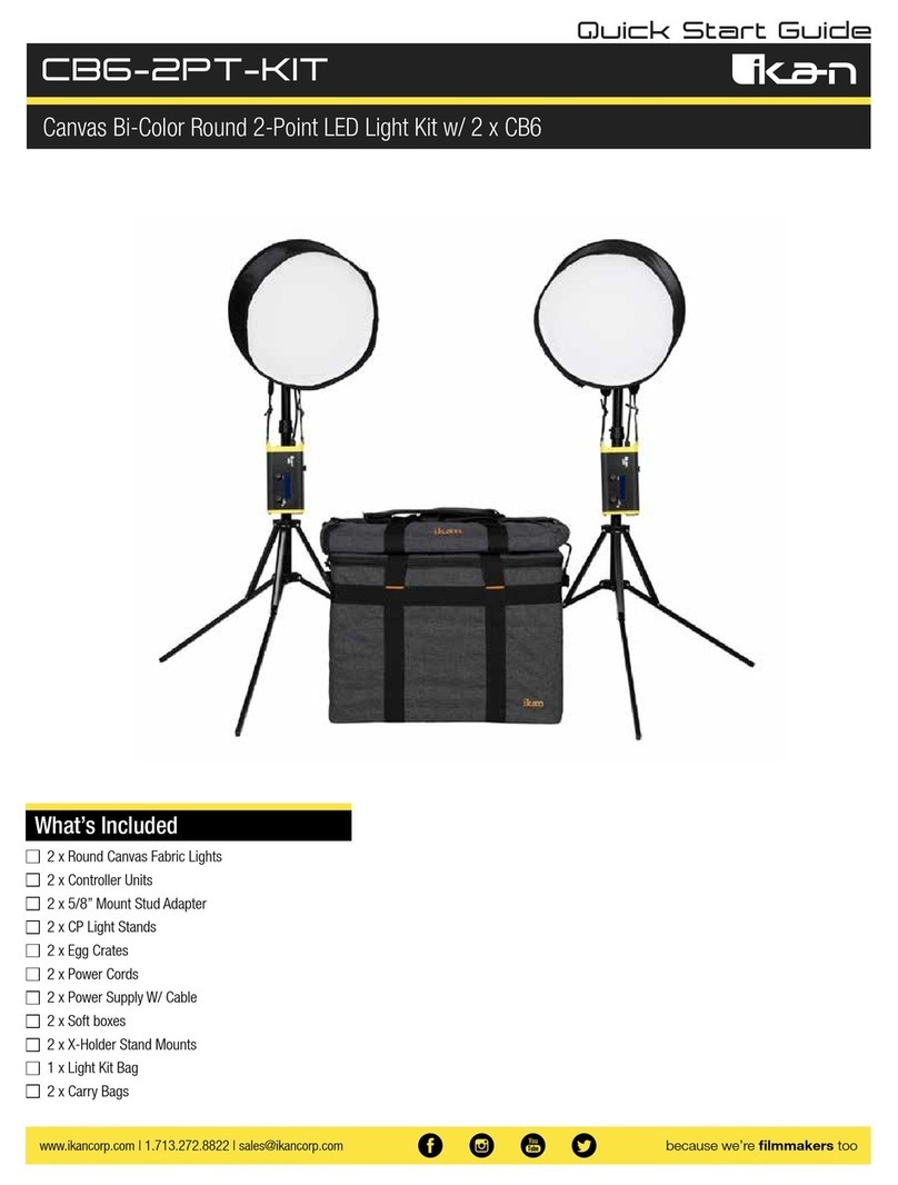 Ikan CB6-2PT-KIT quick start guide