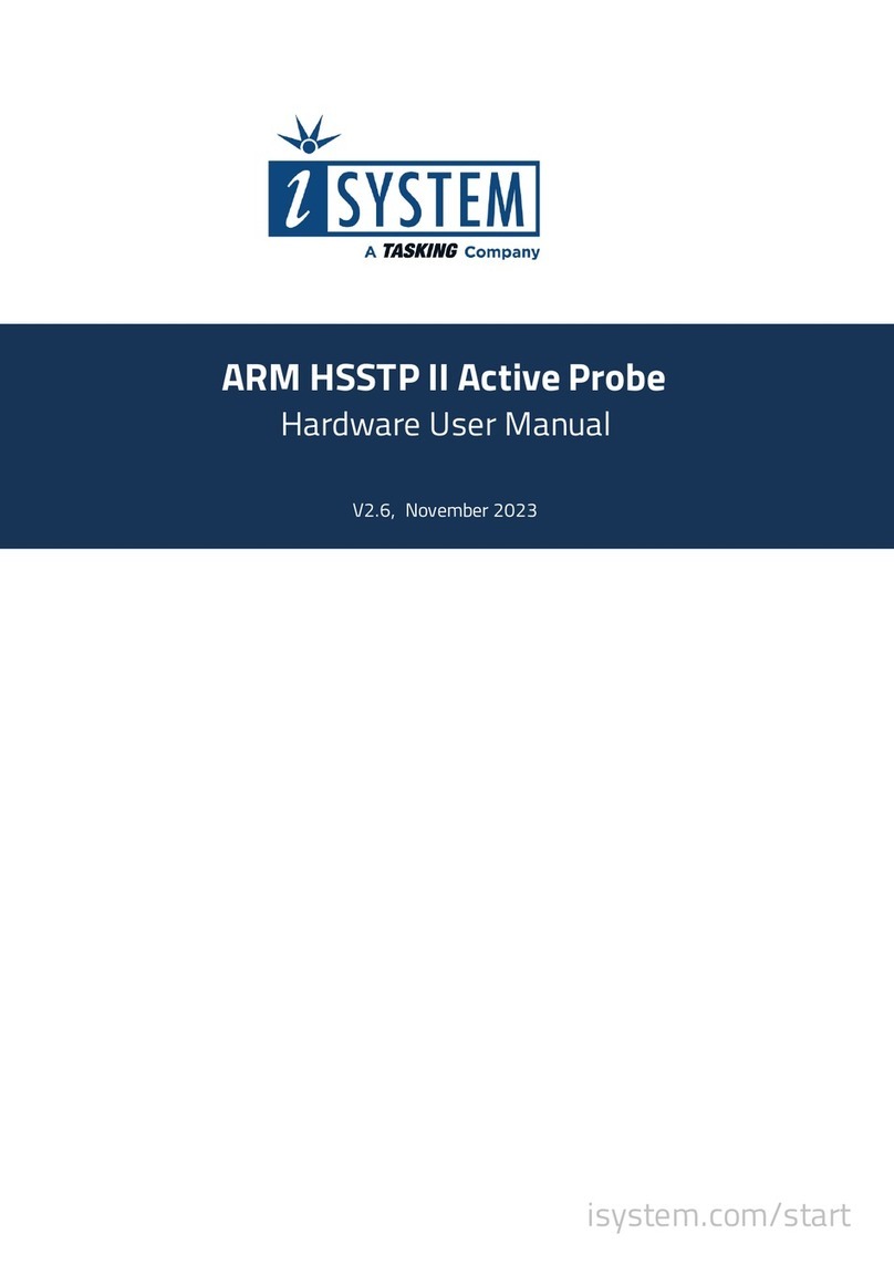 TASKING iSYSTEM ARM HSSTP II Hardware user manual
