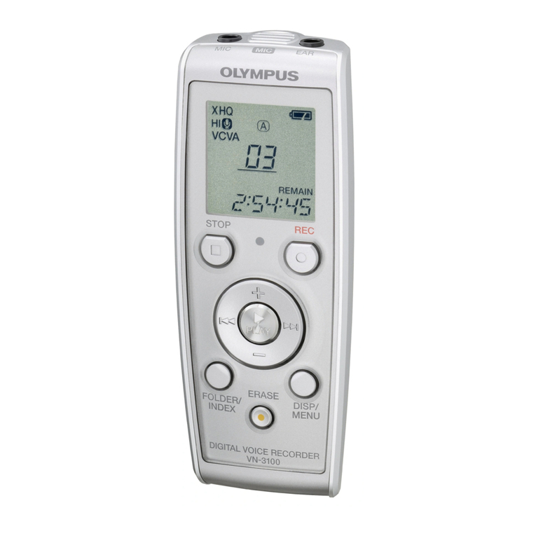 Olympus VN-4100/VN-4100PC User manual