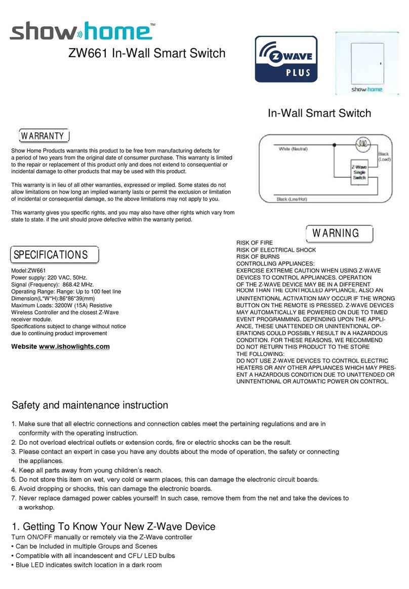 showhome ZW661 manual