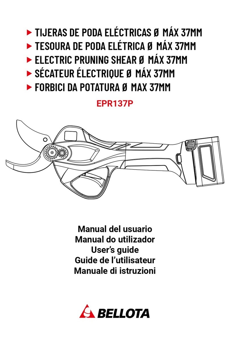 BELLOTA EPR137P user guide