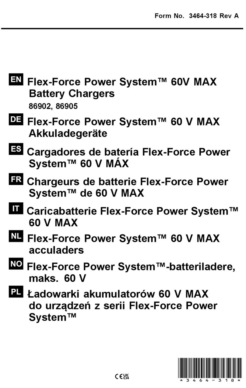 Toro Flex-Force Power System 86902 User manual