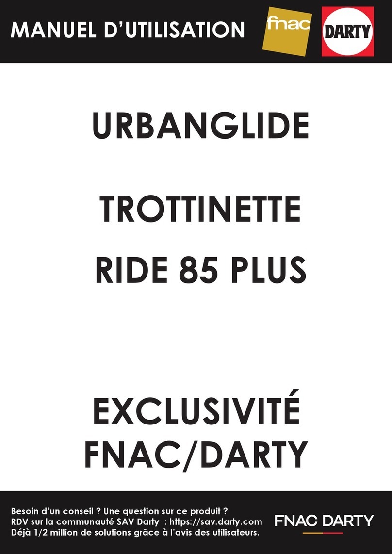 URBANGLIDE RIDE 85+ User manual