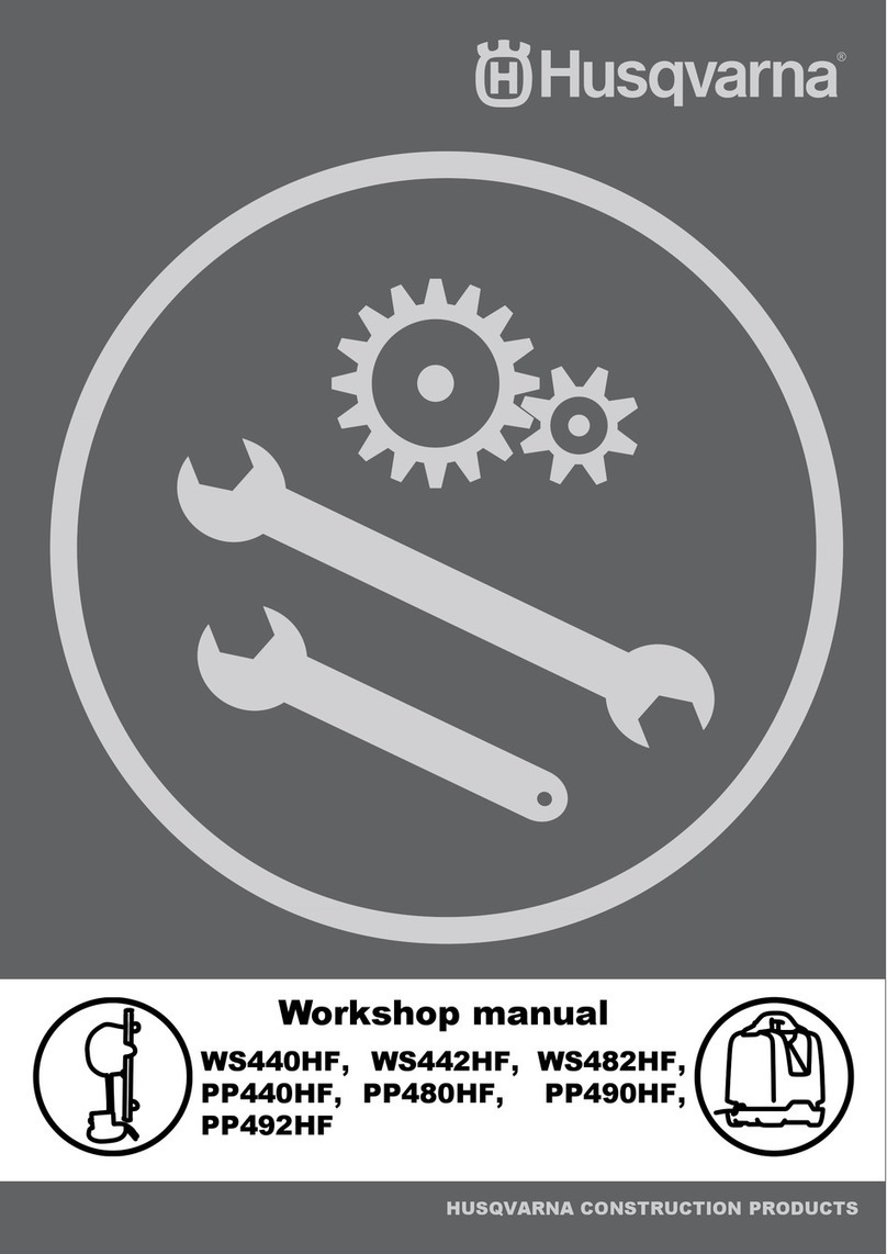 Husqvarna PP492HF Workshop manual