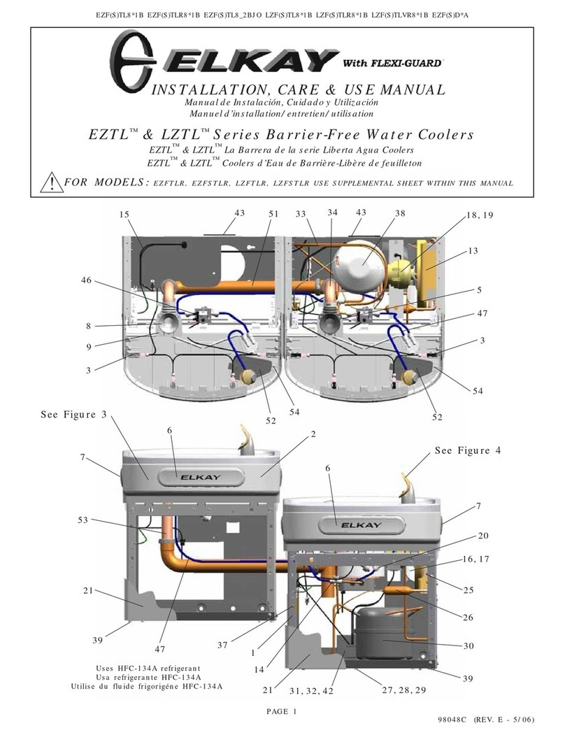 Elkay EZTL Series installation instructions