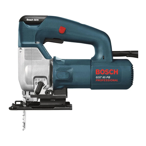 Bosch GST 2000 User manual