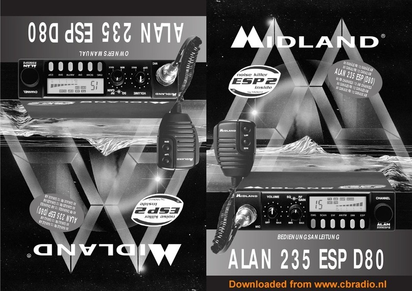 Midland ALAN 235 ESP D80 instructions