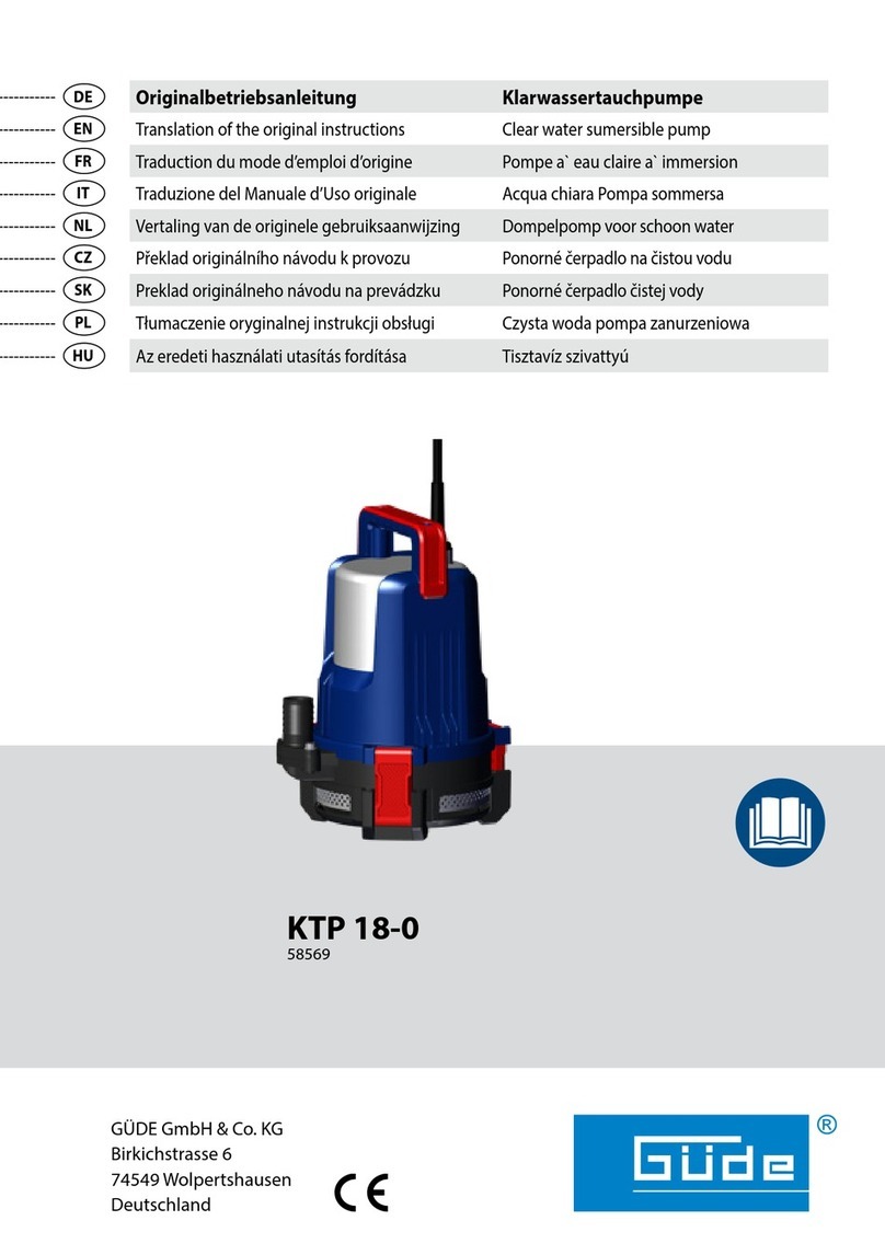 GÜDE KTP 18-0 Translation of the original instructions GÜDE KTP 18-0 Translation of the original instructions