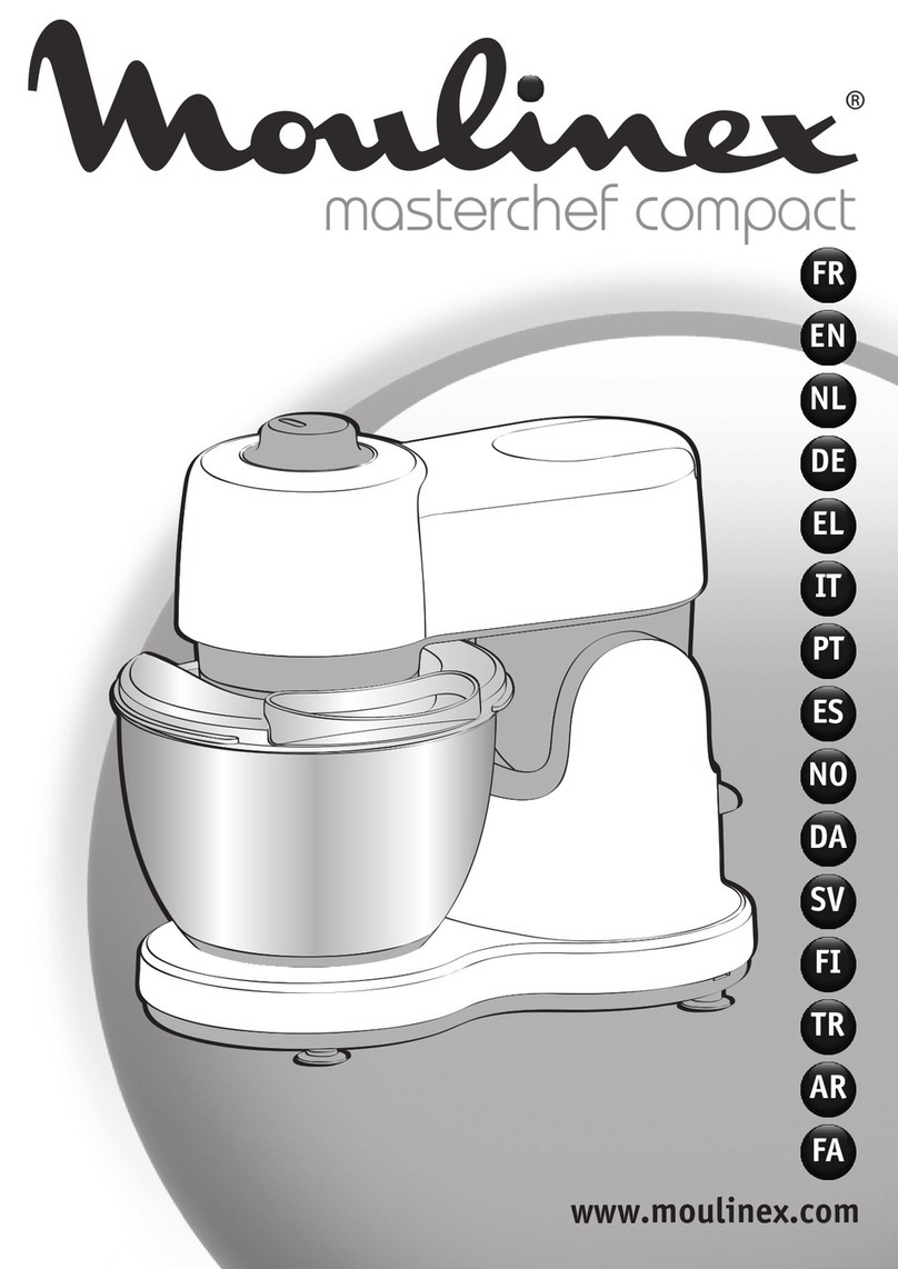 Moulinex MASTERCHEF COMPACT QA 2051 User manual