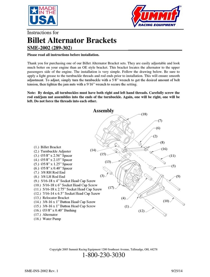 Summit Racing SME-2002 instructions