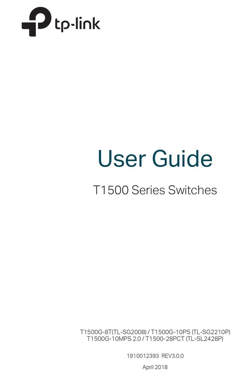 TP-Link T1500 Series User manual
