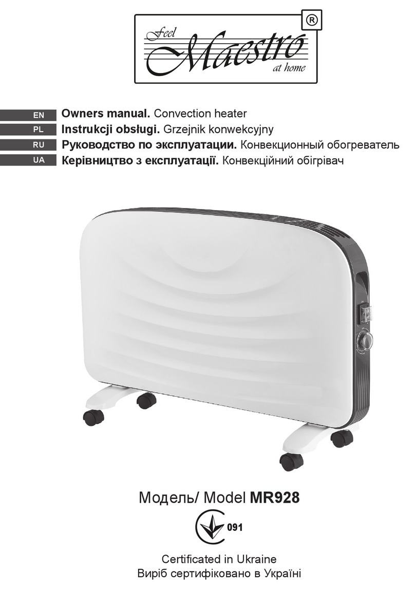 Maestro MR928 owner's manual
