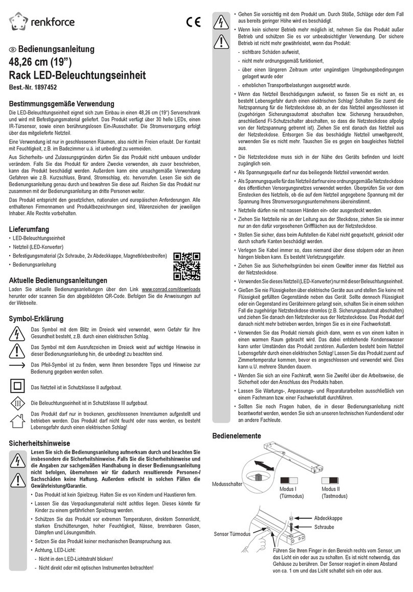 Renkforce RF-3794904 operating instructions