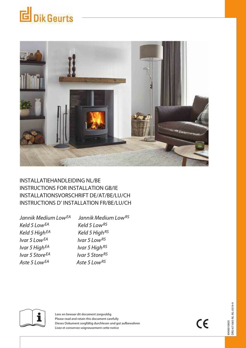 Dik Geurts Jannik Medium Low RS Instructions for installation