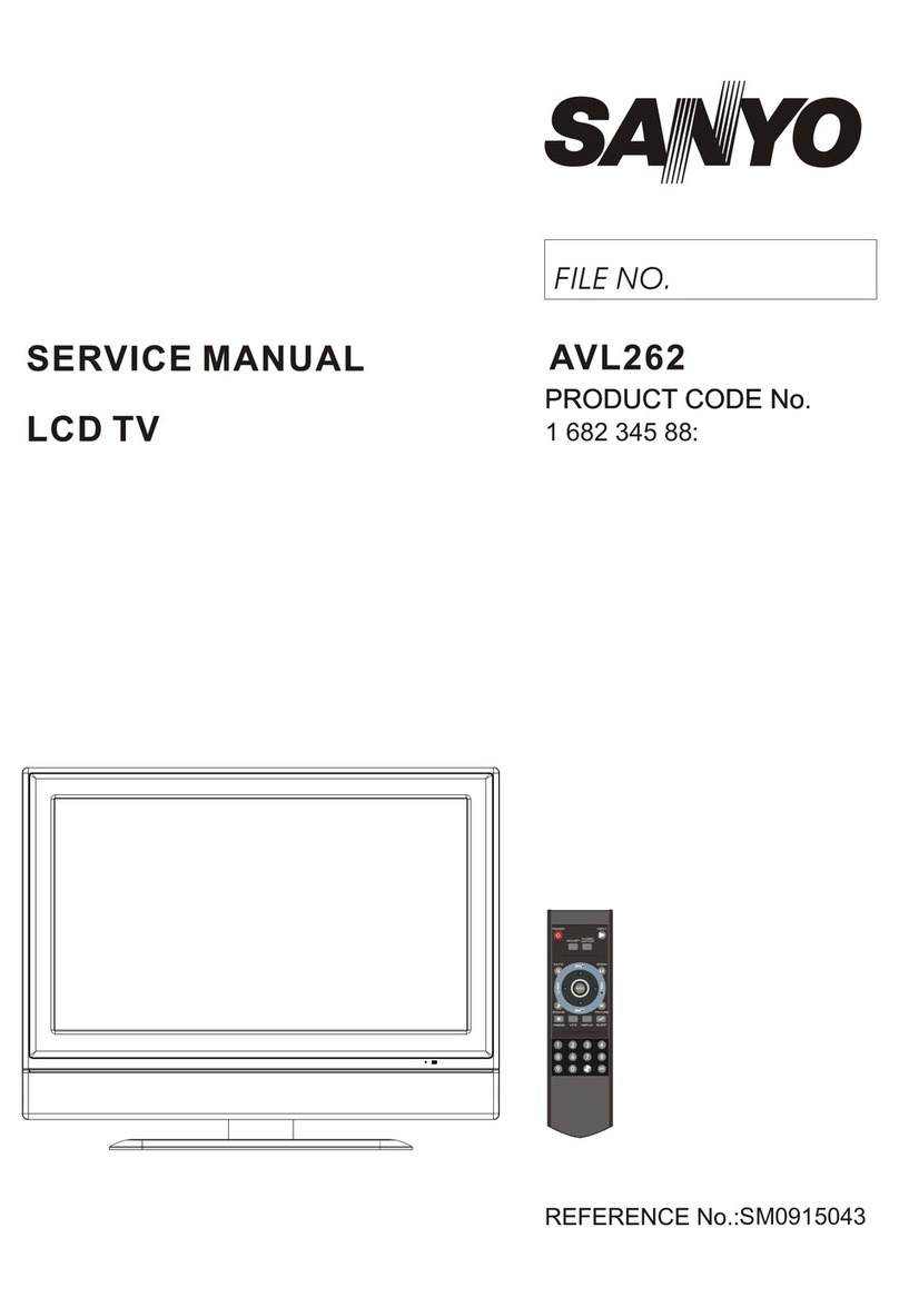 Sanyo AVL262 User manual Sanyo AVL262 User manual