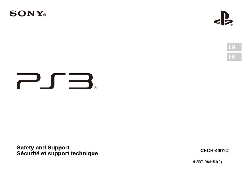 Sony CECH-4301C Installation instructions