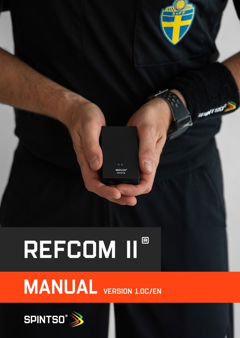 Spintso REFCOM II manual