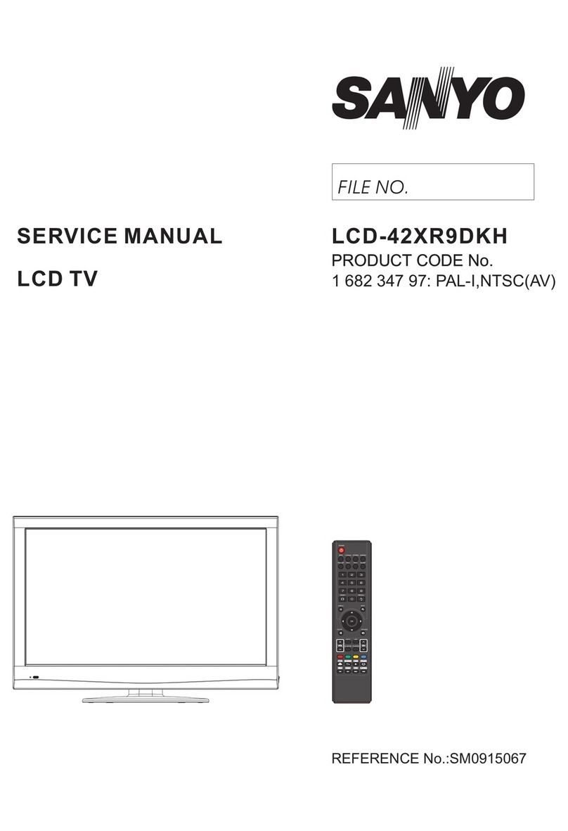 Sanyo LCD-42XR9DKH User manual