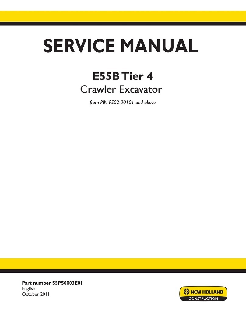 New Holland E55B Tier 4 Service manual