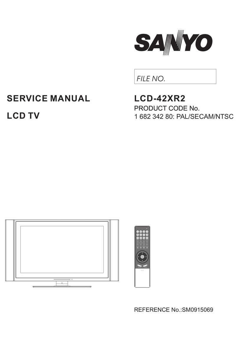 Sanyo LCD-42XR2 User manual
