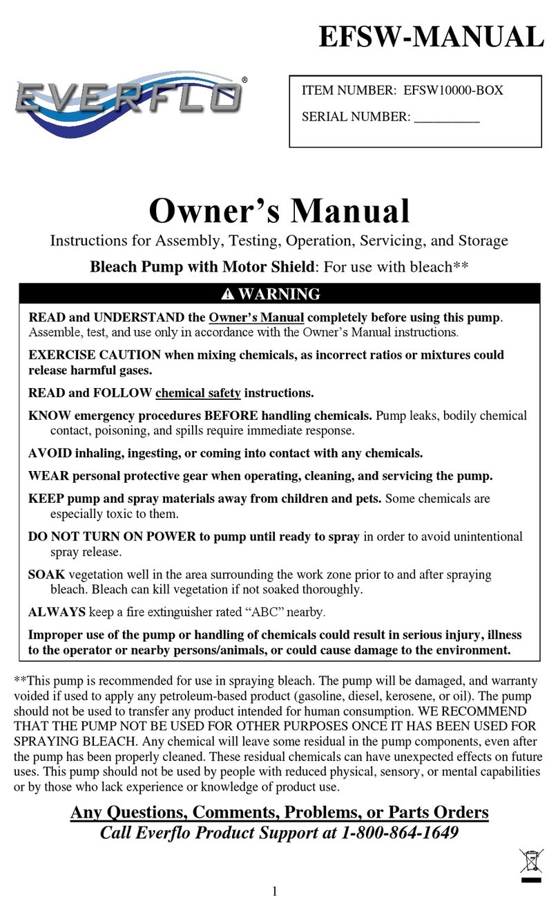Everflo EFSW10000-BOX owner's manual