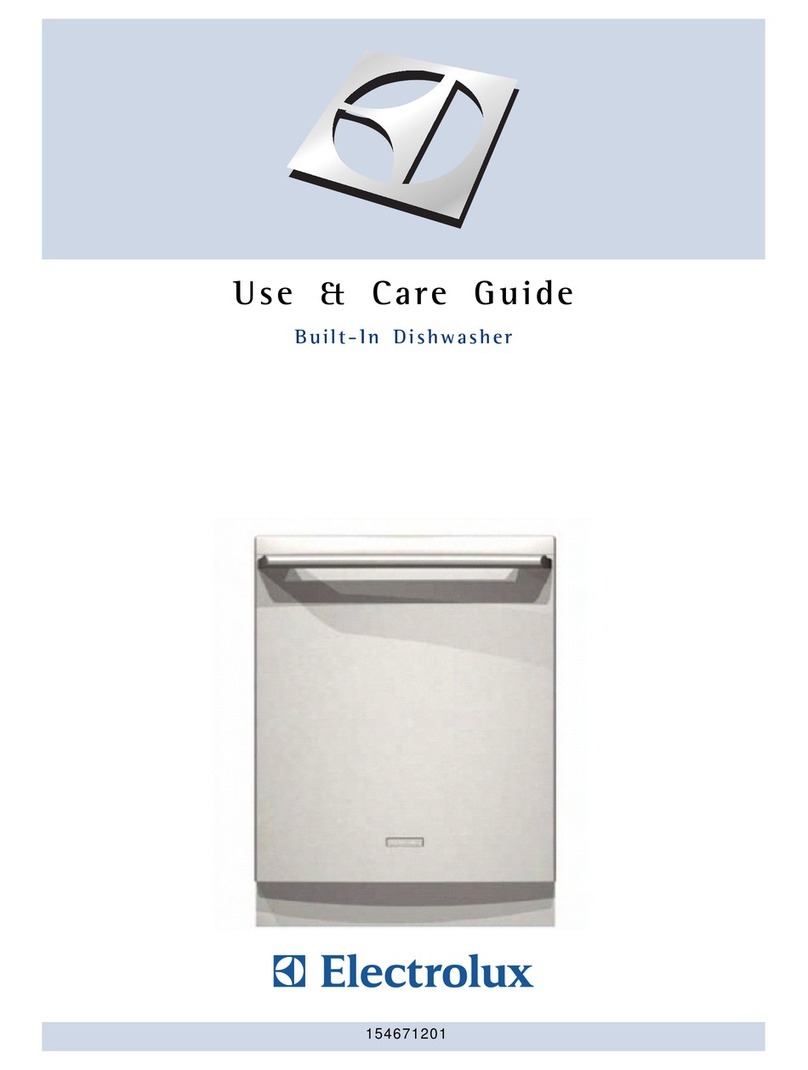 Electrolux EIDW6105GB Use & care guide