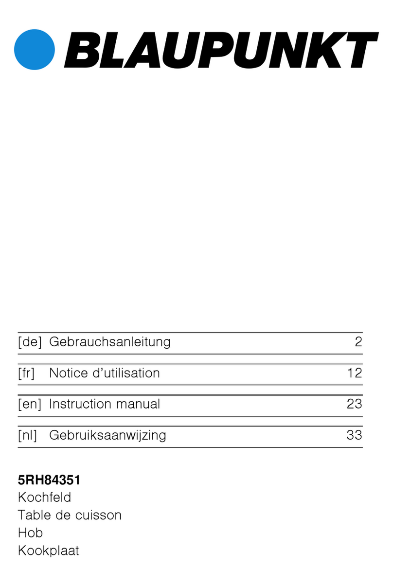 Blaupunkt 5RH84351 User manual