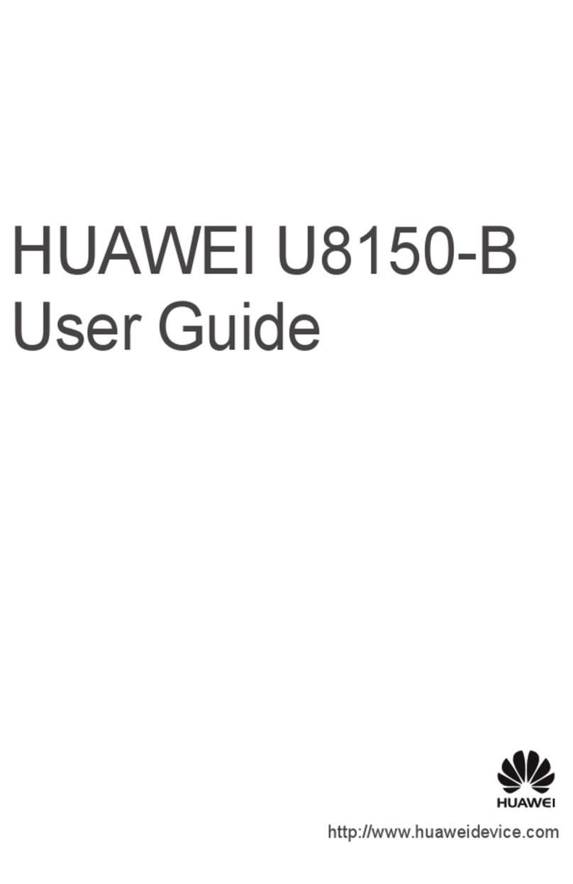 Huawei U8150-B User manual Huawei U8150-B User manual