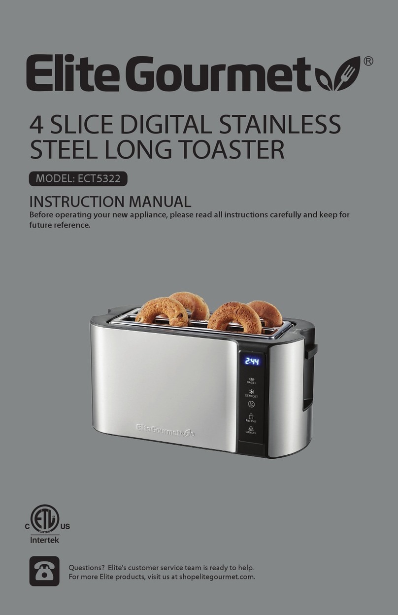 Elite Gourmet ECT5322 User manual