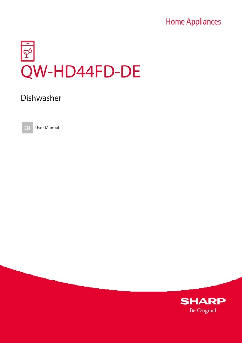 Sharp QW-HD44FD-DE User manual