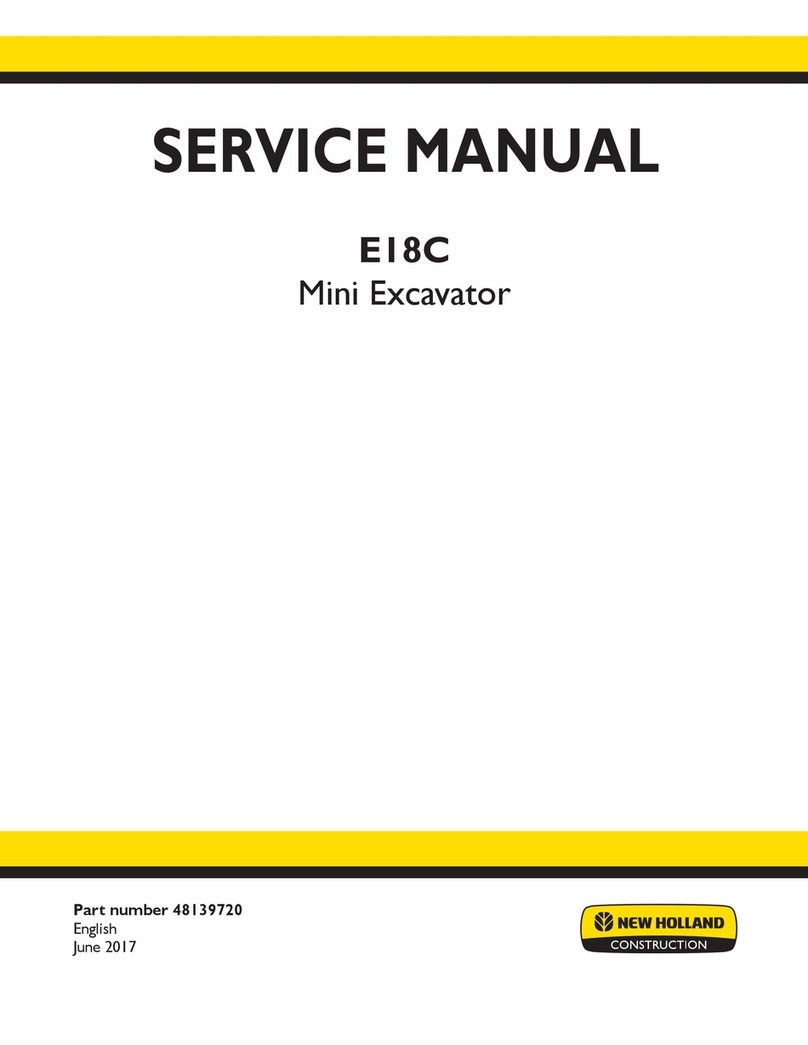 New Holland E18C User manual