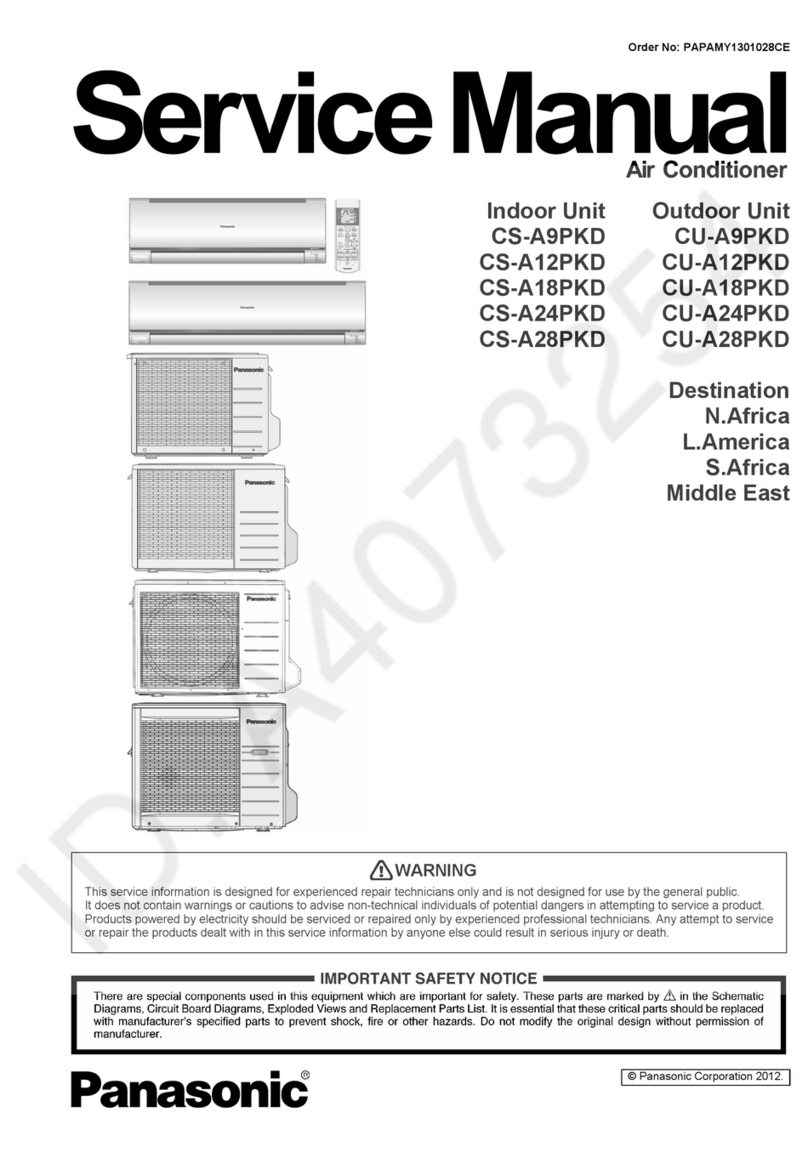 Panasonic CS-A12PKD User manual Panasonic CS-A12PKD User manual