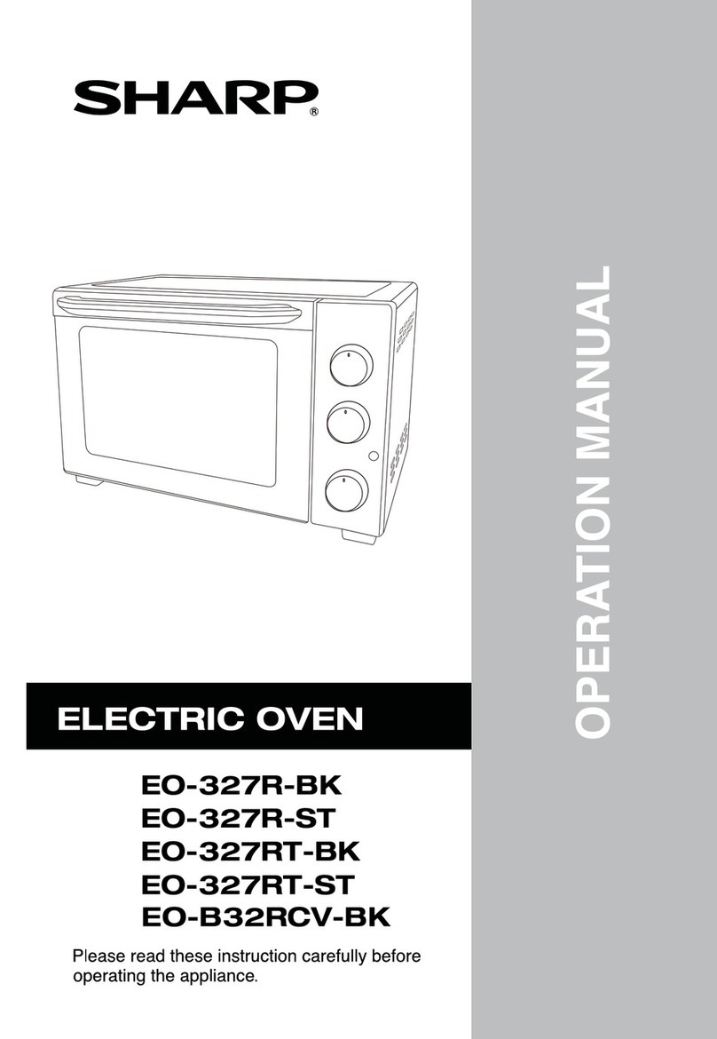 Sharp EO-327R-BK User manual
